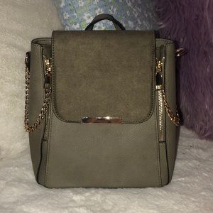 Call it spring olive green mini backpack